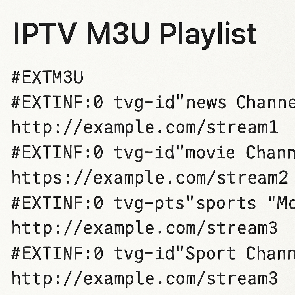 IPTV M3U Playlist