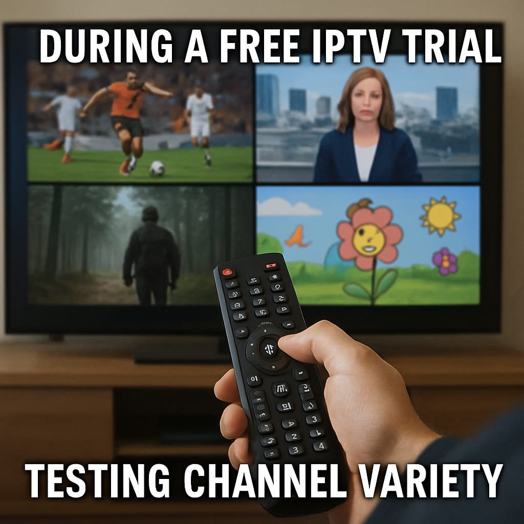 During a free IPTV